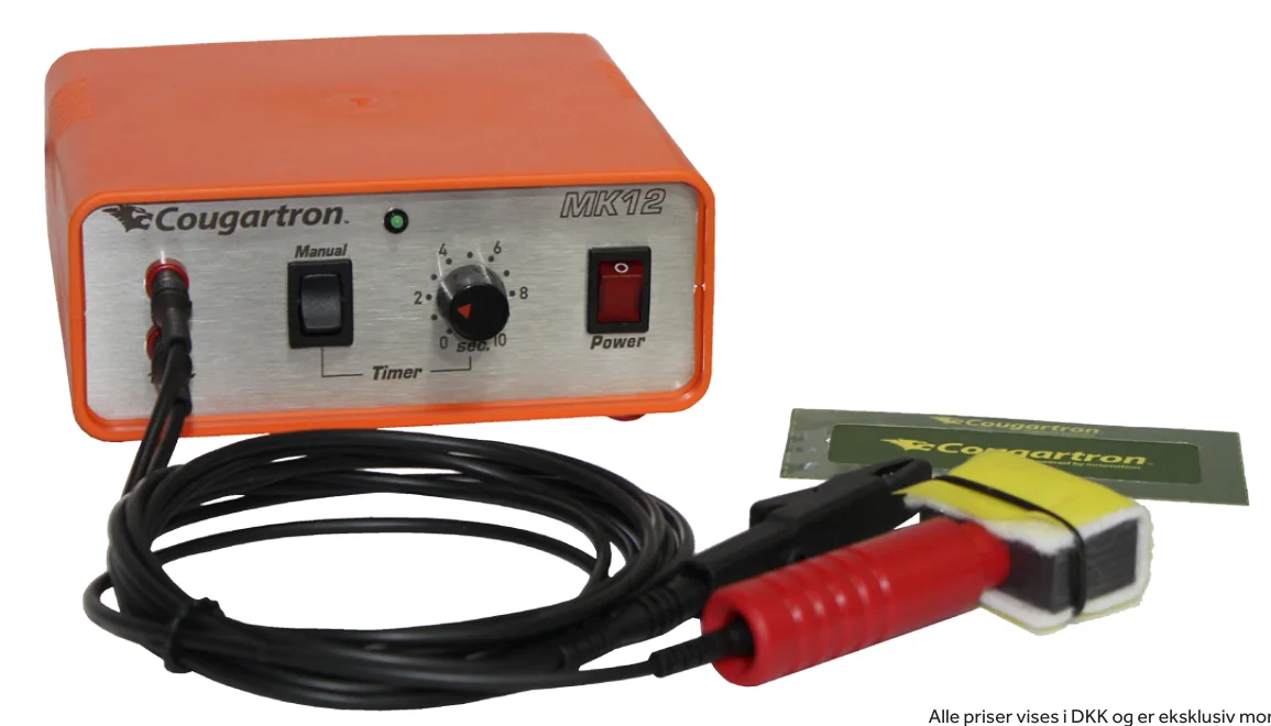 The Cougartron MK12 marking machine in the BM Teknik range